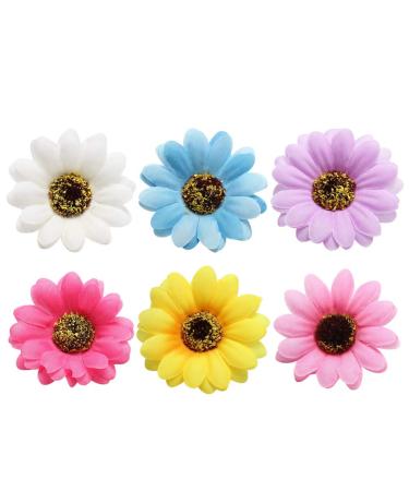 Sunflower Hair Clips 6PC Bridal Hair Pins & Accessories for Home & Travel | International Shipping - Buy Online on GoSupps.com