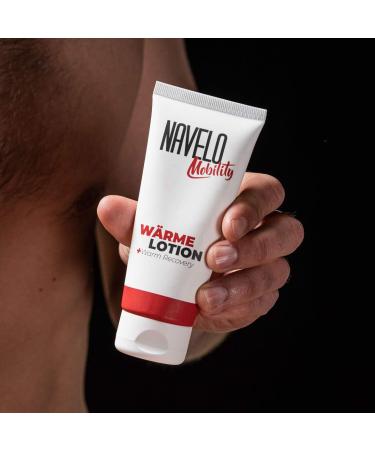 Navelo Mobility Warm Lotion - Soothing Recovery Cream for Tension & Pain Relief | Nourishing Heat Balm | Effective Alternative to Heat Patches - Buy Online on GoSupps.com
