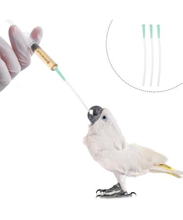PopetPop 9-Part Babyuit Buddy Bird Tool Set - Reusable Feeding Hose & Accessories for Parrots | Small 0.7x14cm | International Shipping - Buy Online on GoSupps.com