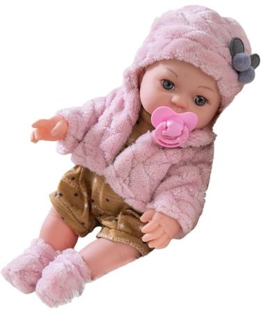 Raxove Realistic Newborn Simulation Doll | Soft Pink Velvet | Includes Clothes & Pacifiers | Perfect Gift for Kids - Buy Online on GoSupps.com