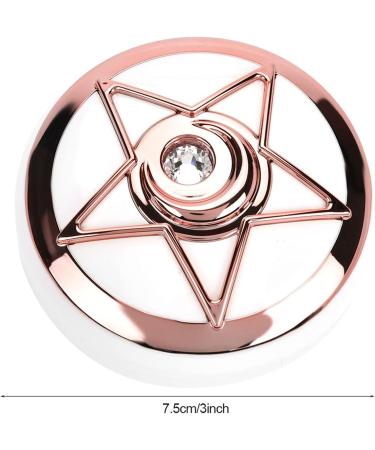 Ruaniy Pink Contact Lens Box with Mirror | Stylish Lens Container for Girls | Perfect Gift Idea - Buy Online on GoSupps.com