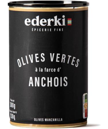 EDERKI - Set of 5 stuffed green olives (anchovies Espelette pepper garlic peppers tuna) - Buy Online on GoSupps.com