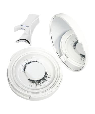 Siopob Magnetic Eyelashes Natural Look - Reusable Fake Eye Lash - Gorgeous Wispy Faux Lashes Natural-Looking Magnetic Lashes Easy to Wear Long-Lasting No Glue Needed Em10