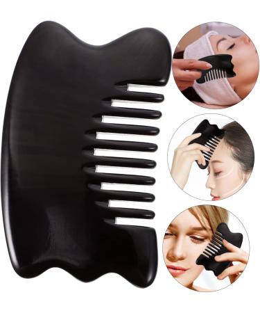 Buy Fomiyes 2-Pack Scalp Massager Comb | Effective Massage & Relaxation Tool for Home Use | Scalp Ridge Ochsenhornkamm Design - Buy Online on GoSupps.com