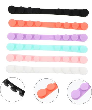 Frcolor 6-Pack Silicone Ear Hook Extenders | Anti-Leak & Reusable Mask Extension Buckles for Comfort - Slip-Resistant Design - Buy Online on GoSupps.com