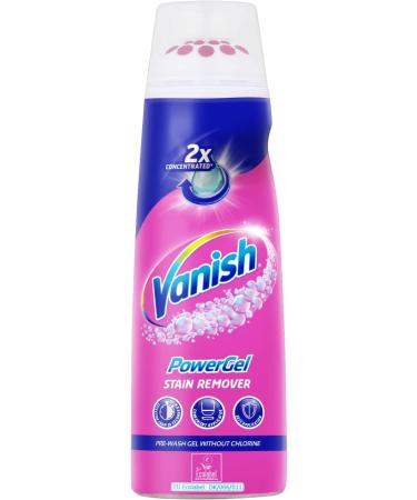 Vanish PowerGel - Stain Removal Gel - for Pre-Treatment of Colourful & White Laundry - 4 x 200ml - Buy Online on GoSupps.com