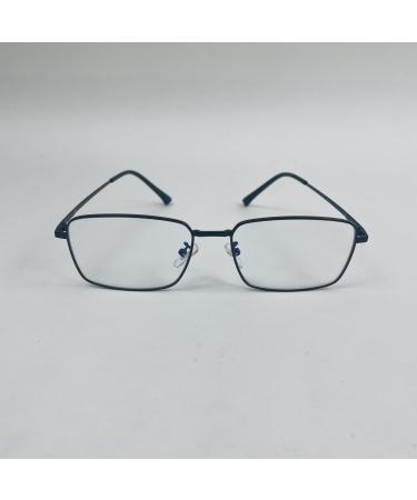 Blue Light Blocking Glasses Black Metal Frame