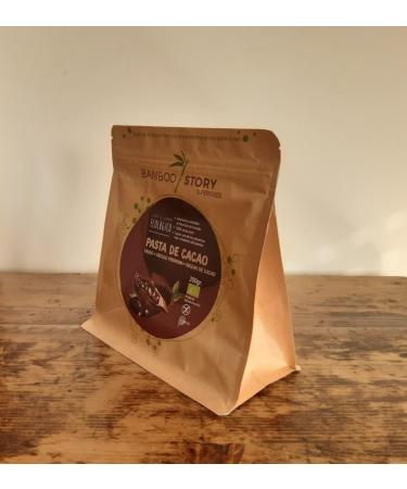 Raw | Cocoa Paste | BAMBOO STORY | Pucks | Criollo | Peru | 400g | 100% Pure - Buy Online on GoSupps.com