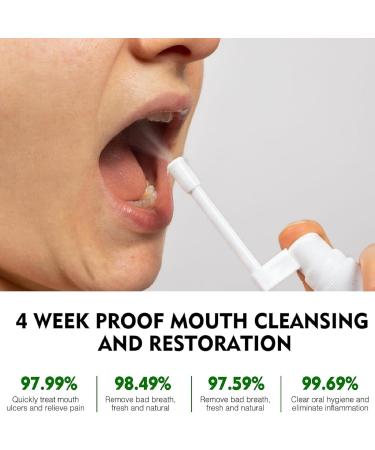Mouth Ulcer Treatment Spray Mouth Ulcer Spray Mouth Ulcer Relief Spray Canker Sore Treatment Ulcer Treatment Tongue Breath Spray for Bad Breath Ulcer Treatment Canker Relief Spray Mouth Freshener - Buy Online on GoSupps.com