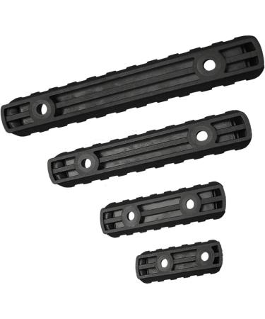 Wipboten Picatinny Rail Polymer 5/7/9/11 Slot Black Rails - Pack of 4 - Buy Online on GoSupps.com