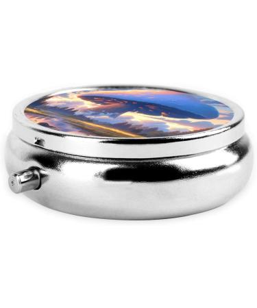 Super Huge Mushroom Portable Metal Pill Box 3-Compartment Travel Container for Small Pills Durable & Stylish Design Perfect for International Shipping - Buy Online on GoSupps.com