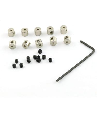 ZRM&E 20pcs 6 x 5 mm Copper Pin Keepers Pin Locks Pin Backs Locking Clasp with 2pcs Wrenches - Buy Online on GoSupps.com