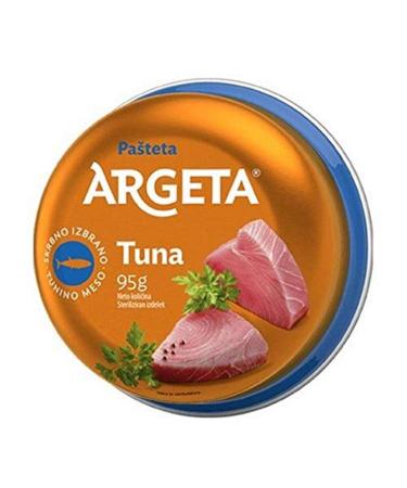 Argeta Tuna Pate Argeta, 3.35 Ounce (Pack of 12)