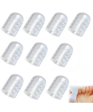 DODHIZ Silicone Anti-Friction Toe Protector 2023 New Silicone Breathable Toe Covers 10/20/30Piece Toe Protectors Caps (10Pcs)