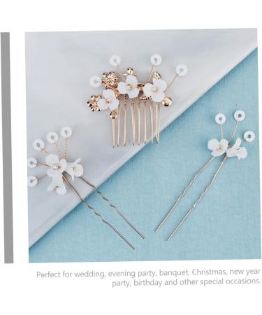 Beaupretty 1 Set Bridal Hairpin Miss Hair up Alloy The Flowers - Buy Online on GoSupps.com