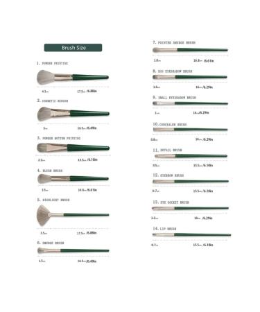 Soft Powder Makeup Brush Set - Eyelash Eyebrow & Eyeshadow Tools | Premium Quality Makeup Brushes for Flawless Application - Buy Online on GoSupps.com