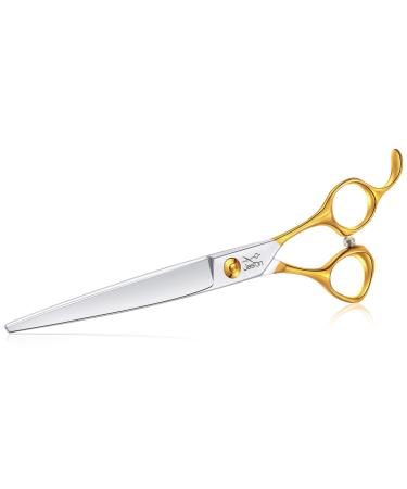 JASON Professional Dog Scissors Grooming Scissors Straight Dog Grooming Scissors Paw Scissors Grooming for Dogs Cats 7.5 inch