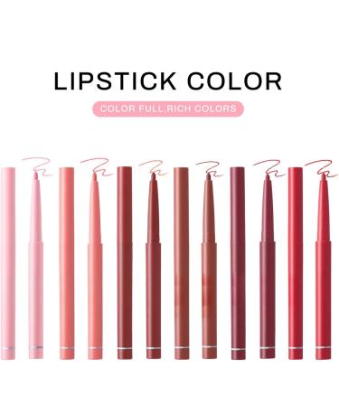 Zankie 6 Packs Lip Liner Sets 24 Hour Water Resistant Makeup Revolution Lip Pencil Lip Contour Pen Set Long Lasting Lip Liner for Women - Buy Online on GoSupps.com