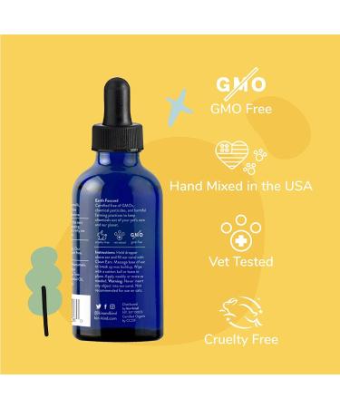 Kin+Kind Natural Dog Ear Cleanser | 4 fl oz | Gentle & Effective Pet Care - Buy Online on GoSupps.com