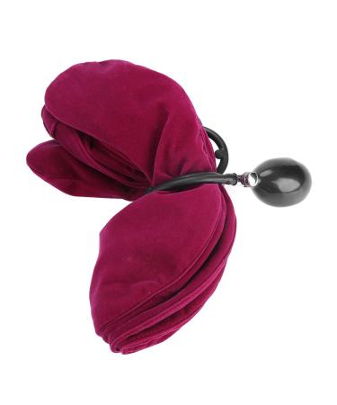 Joundable Cervical Neck Traction Device - Portable Inflatable Uform Stretcher for Spine Alignment & Pain Relief (Red) - International Shipping Available - Buy Online on GoSupps.com