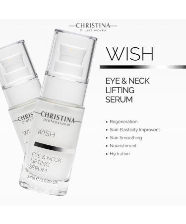 Christina Wish Youthful Transformation Serum | Anti-Aging Peptide Face & Neck Treatment | Advanced Hydration & Lifting Formula (30ml - Buy Online on GoSupps.com