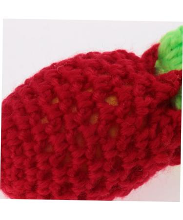 Alipis 2pcs Fruit Drawstring Vegetable Bags Strawberry Woolen Bag Egg Bag Shopping Hanging Net One Shoulder - Buy Online on GoSupps.com