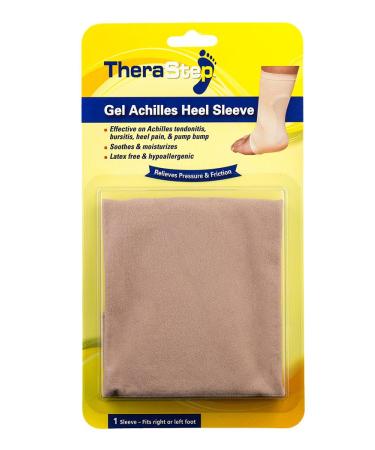 Silipos TheraStep 7014 Gel Achilles Heel Sleeve - Support and Comfort for Achilles Tendonitis - Buy Online on GoSupps.com