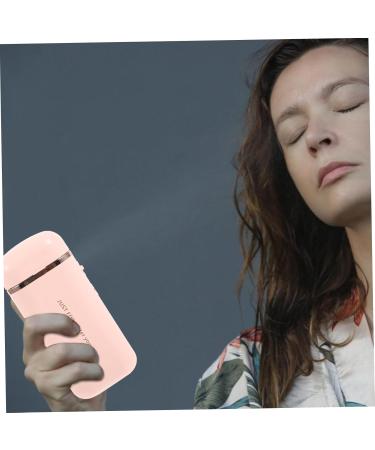 Healeved Oxygen Injection Beauty Instrument Steamer Mister for Women Mister for Face Facial Sprayer Abs Pink - Buy Online on GoSupps.com