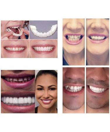 5 Pairs Temporary Comfort Fit Cosmetic Teeth - Reusable & Removable Veneers for a Perfect Smile | International Shipping - Buy Online on GoSupps.com