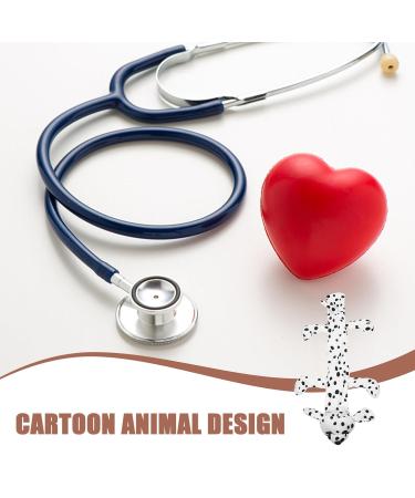 Buy SOLUSTRE Cute Plush Animal Stethoscope Cover Scrunchie - Elastic Stethoscope Sleeve for Nurses & Doctors | International Shipping Available - Buy Online on GoSupps.com