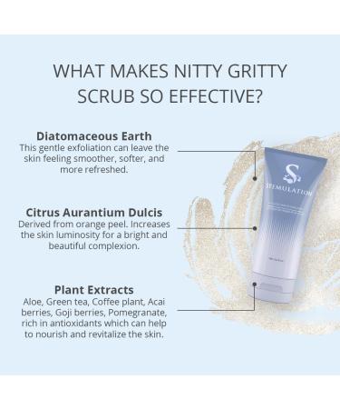 Nitty-Gritty Face & Body Polish | Reduces Pore Size & Increases Skin Luminosity | 6 oz. (180 mL) - Shop Internationally - Buy Online on GoSupps.com