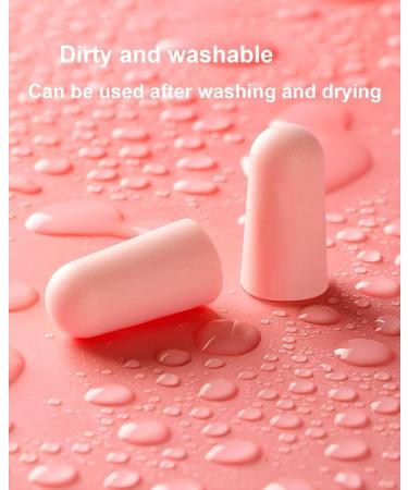VeoryFly Soft Foam Ear Plugs for Sleep - 122 Pcs - 38 dB SNR - Noise Cancelling & Reusable - Pink - Buy Online on GoSupps.com