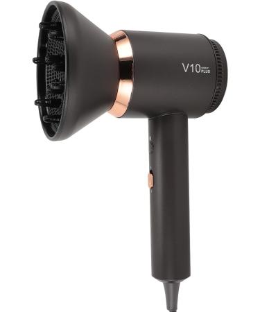 Negative Ion Blow Dryer High Toughness ABS Portable Hair Dryer Side Air Inlet Intelligent Temperature Control Quiet Non Slip for Travel (US Plug 110V) - Buy Online on GoSupps.com