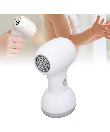 Baby Hair Dryer Low Noise Cordless Hair Dryer Compact Hair Dryer with Base and Charging Cable Portable Small Hair Dryers Blow Dryer for Travel Camping (White and Grey) - Buy Online on GoSupps.com