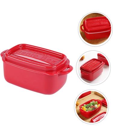 Alipis 1pc Box Lunch Box Lunchbox Salad Container Portable Food Container Japanese-Style Crisper Child - Buy Online on GoSupps.com