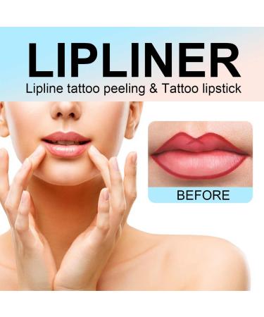 Detachable Lip Liner - Peel-Off Lip Liner 3Pcs Lip Stain Peel Off Long Lasting Lip Stain Tattoo Lip Liner Matte Detachable Long Lasting Lip Stain Waterproof Suitable for All Types Lips (Dark Brown) - Buy Online on GoSupps.com