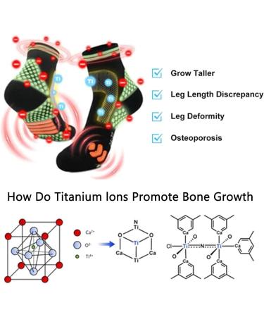 2023 Far Infrared Titanium Ion Heightening Booster Socks | Tourmaline Slimming Compression Socks for Women and Men | Breathable Comfort | 3/5PCS HigherSocks - Color D, Size Medium - Buy Online on GoSupps.com