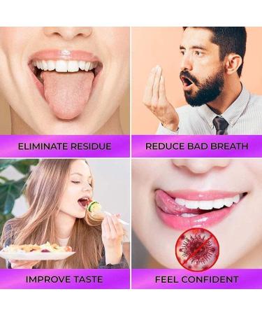 1 PCS Steel Tongue Scraper Cleaner - Remove Tongue Coating | Effective Tongue Brush for Fresh Breath - Buy Online on GoSupps.com