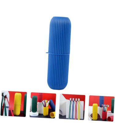 Gleavi Toothbrush Holder - Travel-Friendly Toothbrush Sleeves for Adults & Kids - Blue Tooth Hygiene Solution (1 Pack) - Buy Online on GoSupps.com