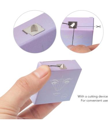 Eyebrow Mapping String Cutting Device Cardboard Eyebrow Mapping String Thin Anti Spill 20m Length For Permanent Makeup (Black Ink) - Buy Online on GoSupps.com