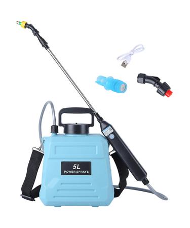 Electric Sprayer 26-36'' Extendable Garden Sprayer Plant Sprayer with 2 nozzles & 5L Water Tank Battery Powered Sparayer Watering Wand for Yard Lawn Weeds Plants Garden Sprayer With 5l Barrel