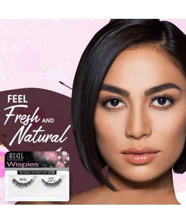 Ardell Baby Demi Wispies Black False Eyelashes (4 Pack) - Long-lasting and Natural Looking - Buy Online on GoSupps.com