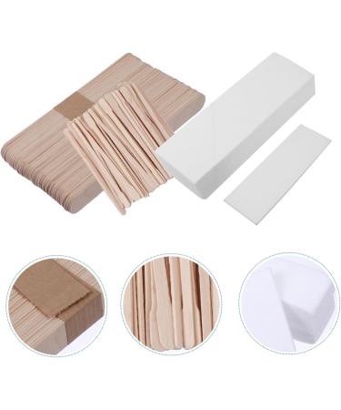 400pi ces Kit De Et B tonnets pilation Cire De Strips Et Spatules Pour D pilation Et Visage Pratique Pour limination Poils - Buy Online on GoSupps.com