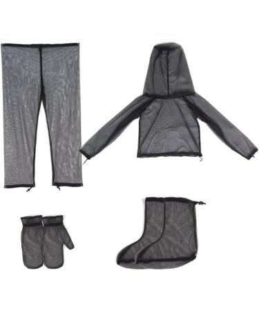 Aomiun Mosquito Suit for Men & Women | Summer Wear Jacket Mitts Pants & Socks - Ultra Fine Mesh for Hiking Fishing & Camping - International Shipping Available - Buy Online on GoSupps.com