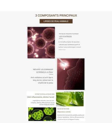  G n rique Body Scar Cream | 30g Non-Greasy Moisturizer - Smoothing Cream for Skin and Scars for Cheeks Arms Hands Neck Teenagers Adults Women Men and Seniors - Buy Online on GoSupps.com