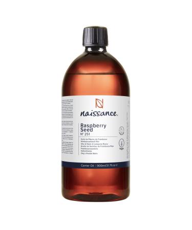 Naissance Raspberry Seed Oil No 251 900ml Natural Care Oil for Face Body Hands and Hair