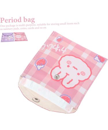 Orfofe 2-in-1 Small Article Container Menstrual Bag - Large Capacity Portable Case for Women s Bandages & Time Pads - Stylish PU Storage Solution - Buy Online on GoSupps.com