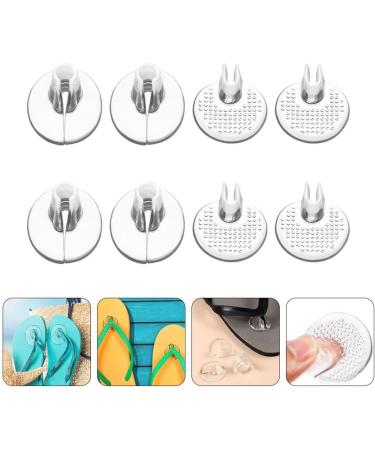 Women's Non-Slip Silicone Thong Sandal Toe Guards - 4 Pairs - Buy Online on GoSupps.com