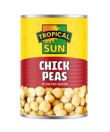 3 x Tropical Sun Chick Peas 12 x 400g