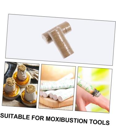 Healeeved 25-Piece Moxa Cake Pack | Portable Chinese Moxa for Home Health | Round Mugwort Wormwood Accessory - Buy Online on GoSupps.com